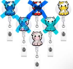 Cow Character Retractable Badge Reel ID Holder
Message me which one you’d like!